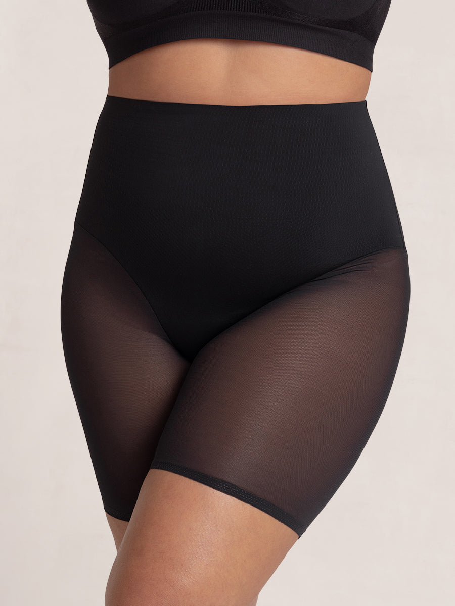 Shapermint Essentials Everyday Empower Mesh Shaper Shorts