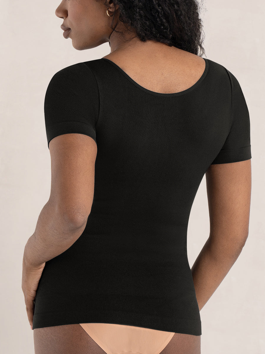 Shapermint Essentials All Day Every Day Short Sleeve Shaping T-Shirt