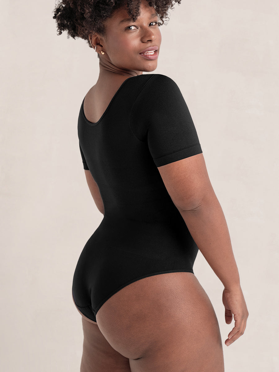 Shapermint Essentials All Day Every Day Short Sleeve Bodysuit