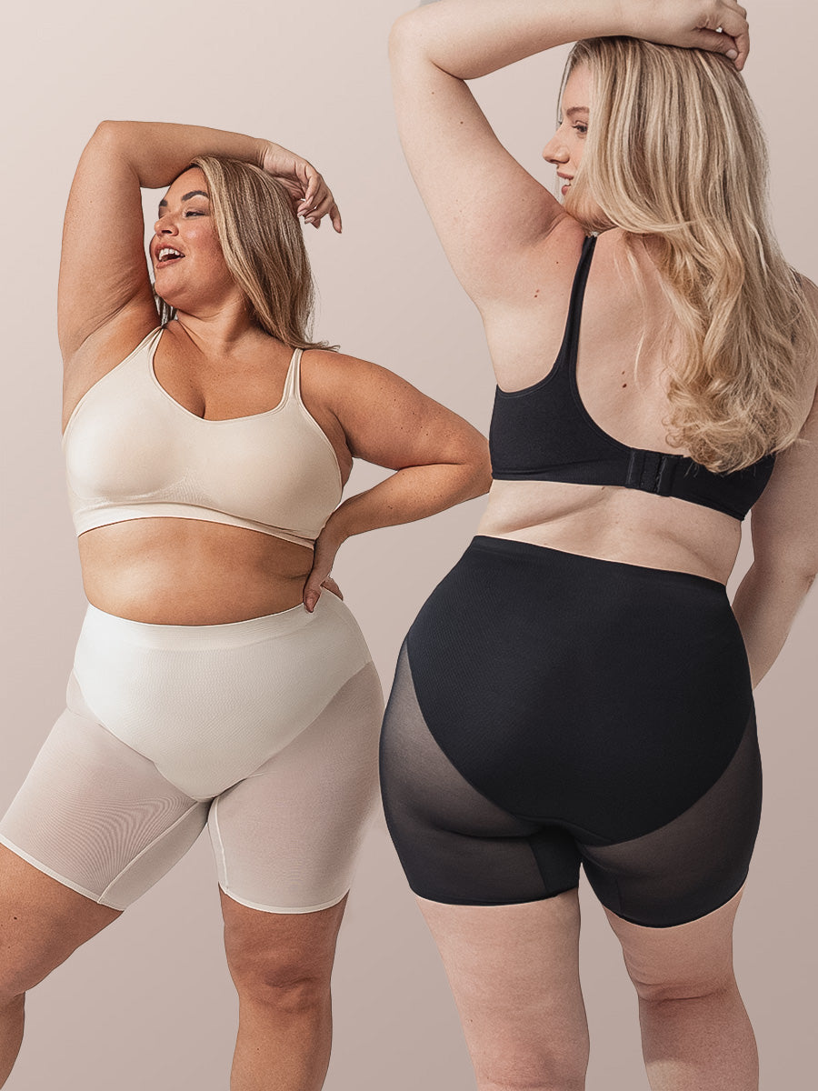 Shapermint Essentials Everyday Empower Mesh Shaper Shorts