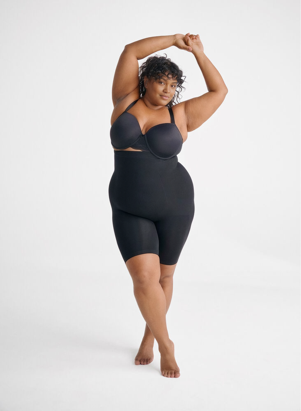 No-Roll High Waist Short