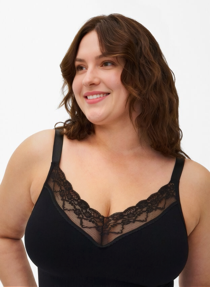 Lace-Up Bodystocking