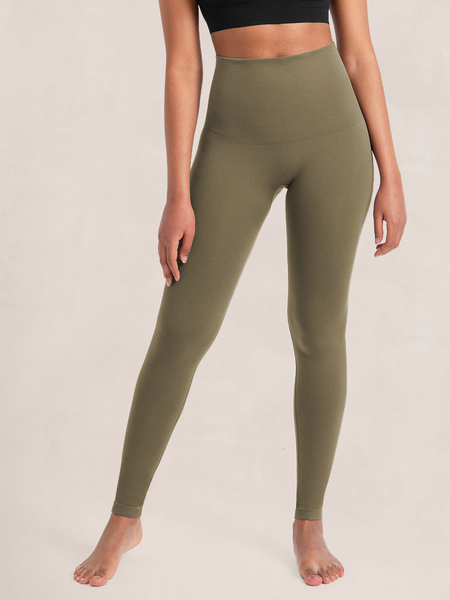 Shapermint Essentials Seamless Comfort Mid-Waist Shaping Leggings