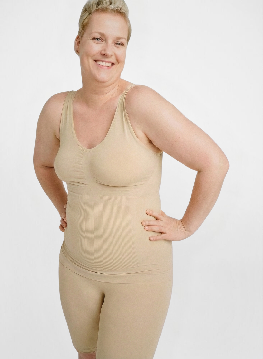 Wide Strap Smooth Tank
