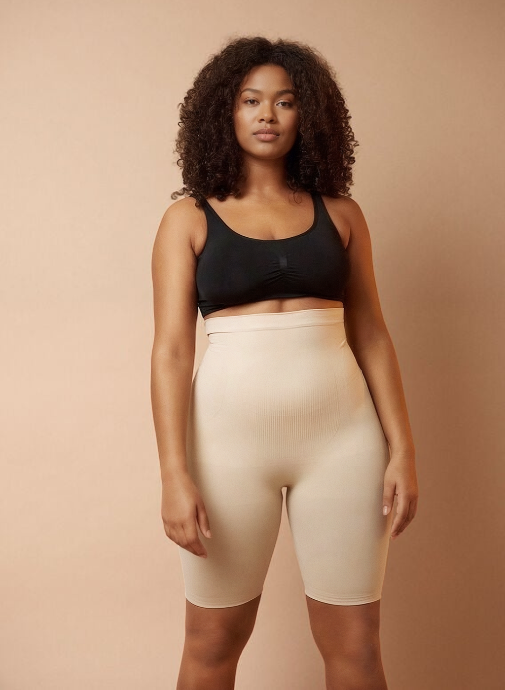 No-Roll High Waist Short