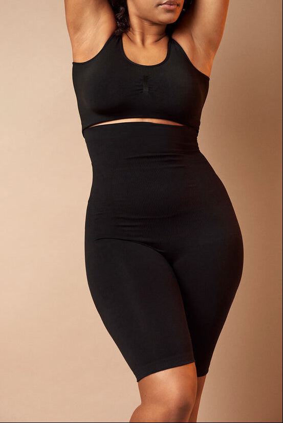 No-Roll High Waist Short