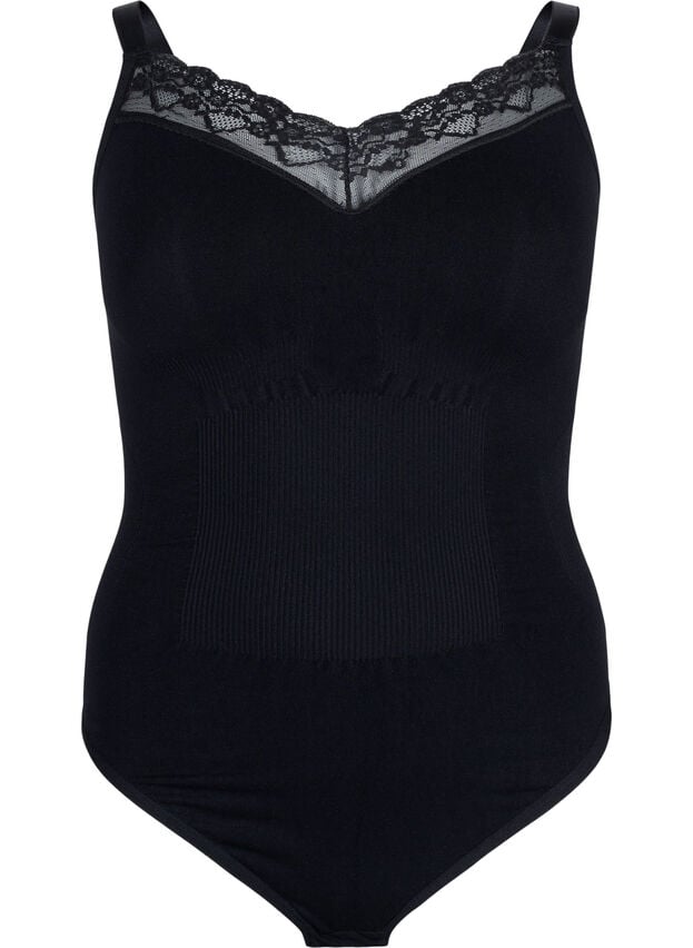 Lace-Up Bodystocking